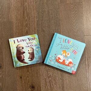 Set of 2 Love Books. Gently Used.